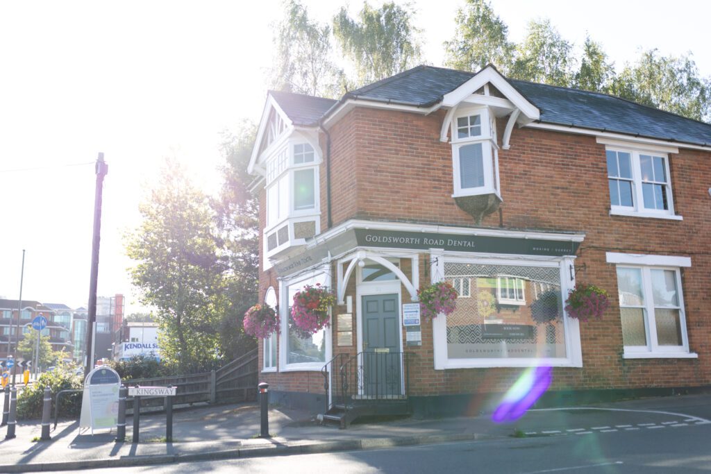 Outside photo of Goldsworth Dental Road building
